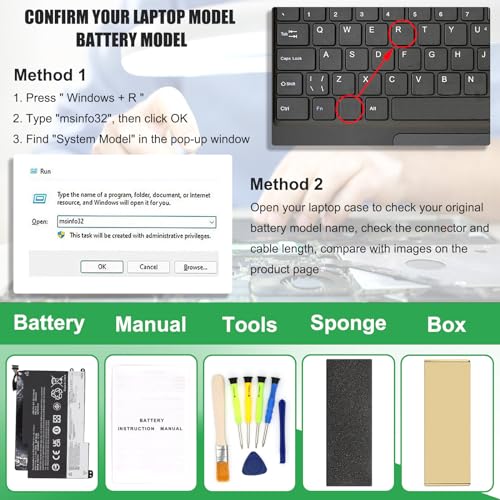 00HW020 53Wh Laptop Battery Replacement for Lenovo ThinkPad Yoga 460 20EL 20EM P40 Yoga 20GQ 20GR Yoga 14 20FY 20DM000VUS 20FY0002US S3 Yoga 14 Series Notebook SB10F46458 SB10F46459 00HW021 - style: Battery 00HW020
