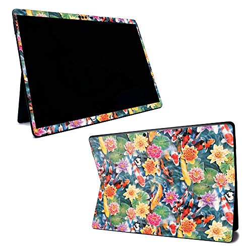MightySkins Skin for Microsoft Surface Pro X - Koi Pond | Protective, Durable, and Unique Vinyl Decal Wrap Cover | Easy to Apply, Remove, and Change Styles | Made In The USA - color: Koi Pond