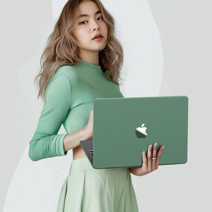 Soonjet for MacBook Air 13 inch Case M5 M4 M3 M2 2026-2022 Laptop Cover | Green Clear, Matte Finish, Protective Hard Shell, Laptop Cover, Ultra Thin & Light, Anti Crack & Fingerprint & Scratch - color: Turquoise Green