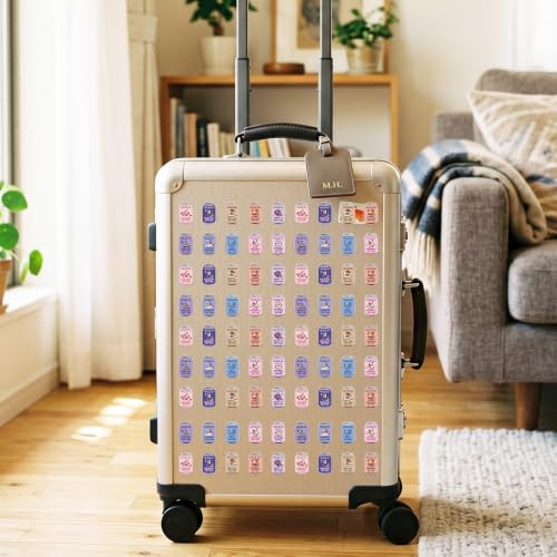 Drinks Soda Ticket Sticker - 2 Roll & 10 Designs Bookish Genre Edition Design Waterproof Vinyl Self Adhesive for Laptop Water Bottle Journal Scrapbook Reading Log Classroom Reward Chart Gift - style: Drinks Soda
