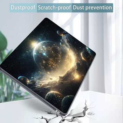 Tuiklol for MacBook Air 13 inch Case M5 2026 M4 2025 M3 2024 M2 2022 Release Model A3449 A3240 A3113 A2681,Plastic Hard Shell Cover for MacBook Air 13.6 with Touch ID, Birth of Galaxy - color: Birth of Galaxy
