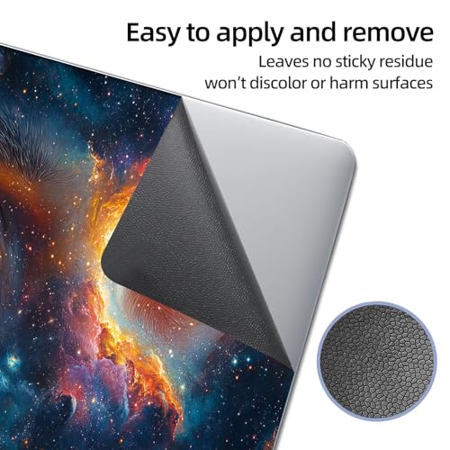Universal Laptop Skin Sticker Decal, 12"-15.6" Aesthetic Vinyl Wrap, Cosmic Eyes Galaxy Waterproof Notebook Cover Art Protector for MacBook HP Dell Lenovo, Fits 13" 14" 15" 15.6" - color: Cosmic Eyes Galaxy