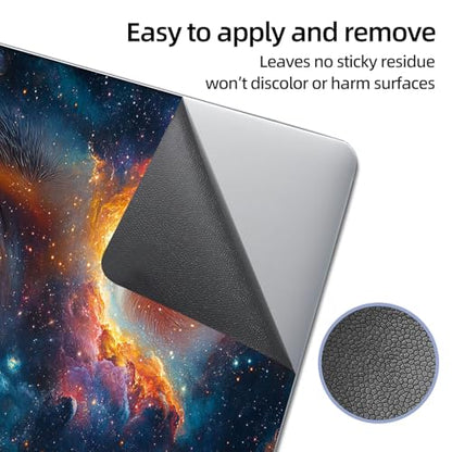 Universal Laptop Skin Sticker Decal, 12"-15.6" Aesthetic Vinyl Wrap, Cosmic Eyes Galaxy Waterproof Notebook Cover Art Protector for MacBook HP Dell Lenovo, Fits 13" 14" 15" 15.6" - color: Cosmic Eyes Galaxy