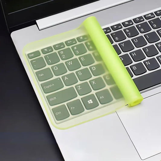 Silicone Keyboard Protector for 12-14 in Laptops, Waterproof and Dustproof Cover, Easy to Clean, Flexible Film, Dustproof Keyboard Film, Flexible Keyboard Protector|Durable Keyboard Film