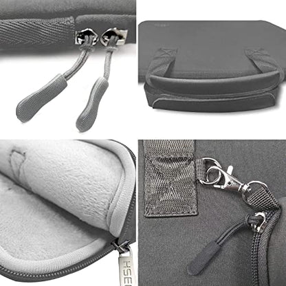 Hseok Laptop Sleeve 13.3-14 inch Case with Small Pouch, Neoprene Computer Bag Compatible with MacBook Neo/Pro 14 M5/M4/M3/M2/M1, Mac Air/Pro 13.3, XPS 14 and Most 13-14 inch Notebooks,D02G01 - color: D02g01, size: 13"-14"