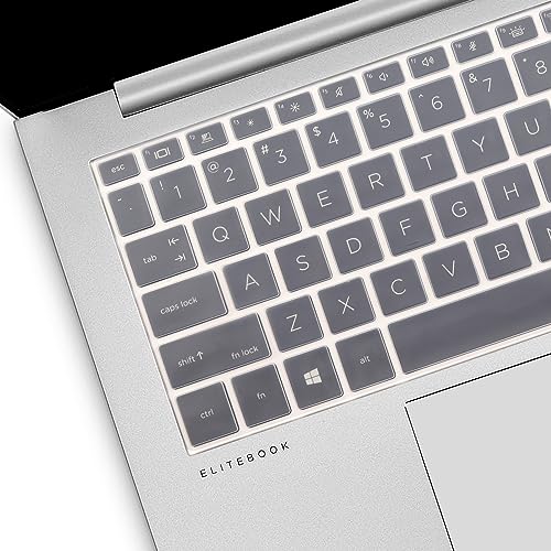 Keyboard Cover for HP EliteBook 840 G9 G10 G11 14 inch, EliteBook 830 835 840 1040 G9 G10 13.3 14 inch Laptop Accessories Keyboard Protective Skin (Not fit 840 845 1040 G8 G7 G6 G5 G4 G3)-Clear - color: Clear
