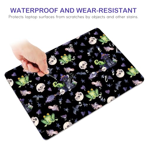 DINKY 17 inches Laptop Skin Sticker Netbook Universal Reusable Protector Cover Decal Fits 16" 16.5" 17" 17.3 inch Laptop Protector Notebook (Skeleton Frog) - color: Skeleton Frog