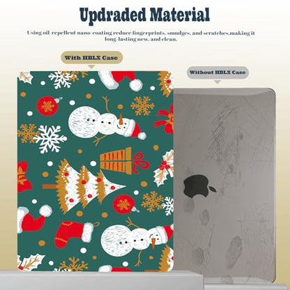 Laptop Shell for MacBook Air 11 inch Case 2015 2014 2013 2012 2011 2010 Release Model A1465 A1370,Air 11.6" Snap on Protective Laptop Hard Case & Keyboard Cover,Christmas Snowman - color: Christmas Snowman, size: Air 11" 2010-2015(A1370/A1465)