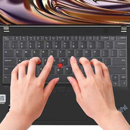 Keyboard Cover for Lenovo Thinkpad X13 Gen 5/4/ 3, Thinkpad X13 Yoga Gen 4, Thinkpad X13s Gen 1, Thinkpad X1 Nano Gen 3 13.3" Ultra Thin Keyboard Protective Skin-TPU