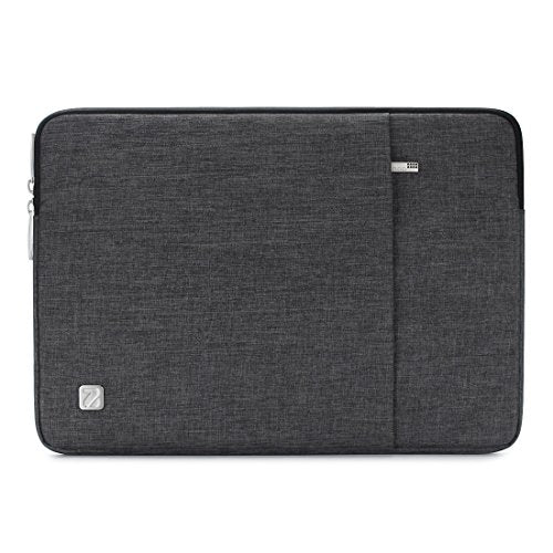 NIDOO 13 Inch Laptop Sleeve Case Water Resistant Bag for 13" MacBook Air M4 M3 2025, MacBook Pro/13 iPad Pro M4/ Surface Pro 10 9/13.4" Dell XPS 13 Plus / 13.3" Latitude 7340 /HP EliteBook ASUS - color: Dark Grey, size: 11.6 Inch / 12 inch New MacBook