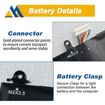 72.9Wh BN06XL L68299-005 Laptop Battery Replacement for HP Spectre X360 15 15-EB 15-EB0005UR X360 Convertible 15-EB0005NI Series Notebook BN06072XL L68235-1C1 HSTNN-IB9A 68299-0055 11.55V - size: 11.95*3.43*0.30 inch BN06XL