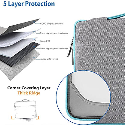 Hseok Laptop Sleeve 13-14 Inch Case Briefcase Compatible with MacBook Neo Pro 14 M5/M4/M3/M2/M1, All Models 13.3 Mac Air/Pro, XPS 13 14, Most Popular 13"-14" Notebooks,L01G04 - color: L01G04, size: 13"-14"