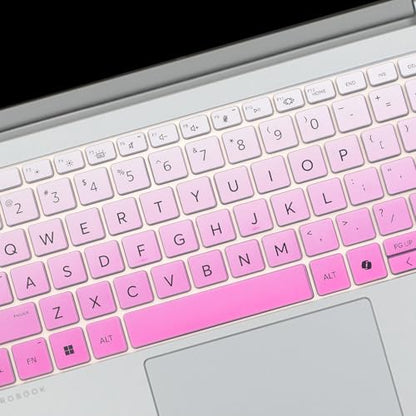 Keyboard Cover for HP ProBook 440 G11 14 & HP ProBook 445 G11 14-inch Laptop Accessories Keyboard Protective Cover Skin (NOT Fit ProBook440 445 G10/G9/G8/G7/G6/G5) -OmbrePurlple - color: OmbrePurlple