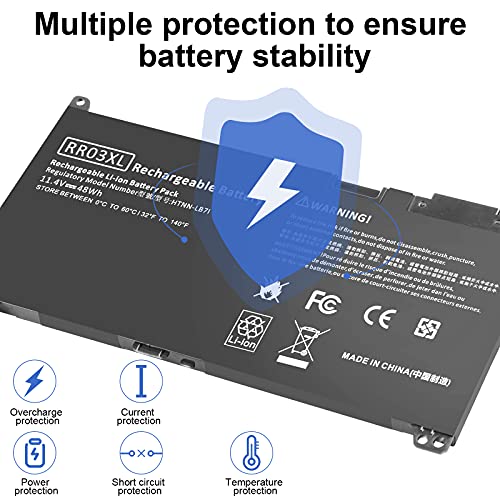 ASUNCELL RR03XL Battery for HP ProBook 430 G4 440 450 455 470 G4, HP ProBook 440 450 470 851477-421 851477-541 851477-831 851477-832 851610-850 - color: RR03XL