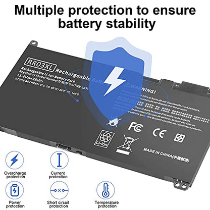 ASUNCELL RR03XL Battery for HP ProBook 430 G4 440 450 455 470 G4, HP ProBook 440 450 470 851477-421 851477-541 851477-831 851477-832 851610-850 - color: RR03XL