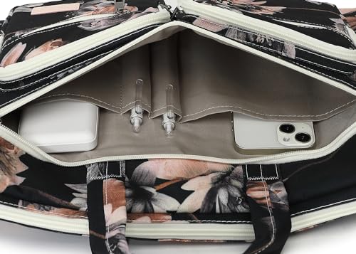 DACHEE Laptop Shoulder Bag for 15 Inch/15.6 Inch Macbook Pro - color: New Lotus Bag