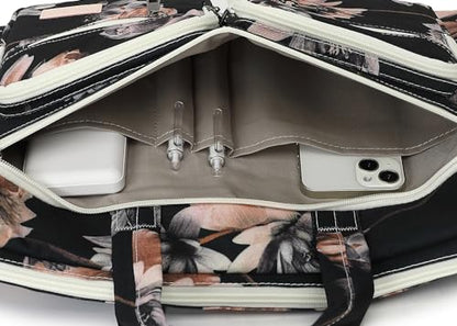 DACHEE Laptop Shoulder Bag for 15 Inch/15.6 Inch Macbook Pro - color: New Lotus Bag