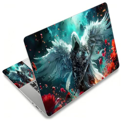 Laptop Skin Sticker Decal, Universal Reusable Vinyl Laptop Cover for 12" 13" 13.3" 14" 15" 15.4" 15.6" Notebook PC, Waterproof Scratch-Resistant with 2 Wrist Pads, Easy to Apply & Remove,Art Men - color: Art Men