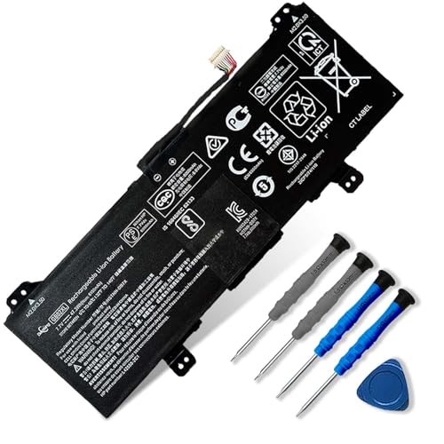 47.3Wh GB02XL/GM02XL Laptop Battery Compatible with HP ChromeBook 14-DB0051CL X360 11 G2 EE Chromebook 11A G6 G8 EE ChromeBook 14-DB0051CL Series HSTNN-UB7M HSTNN-IB8W L42550-271 917725-855 L42583-005
