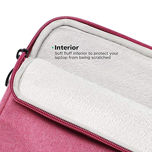 NIDOO 13-14 inch Laptop Sleeve Case Protective Computer Cover for 14" MacBook Pro M5 M4/ 14.4" Surface Laptop Studio / 14" Lenovo IdeaPad 5i Gen 9 / ThinkPad X1 Carbon/ P14s T14 E14 HP Dell Acer - color: Red, size: 13-14 Inch / Surface Laptop Studio
