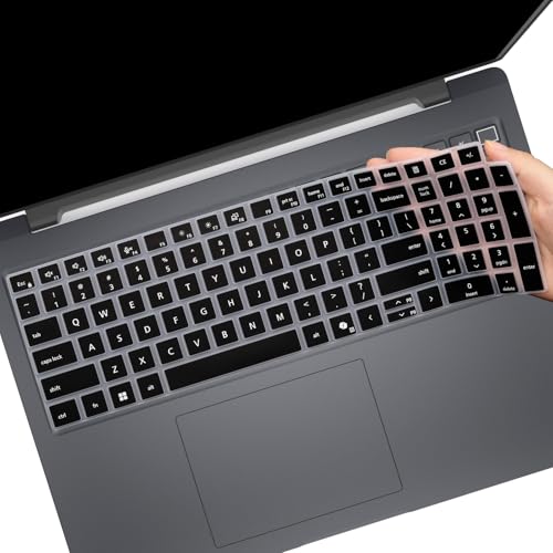 Keyboard Cover for 16" Dell Pro 16/Pro 16 Plus/Pro Max 16 PB16250 PB16255 PC16250 PC16255 MC16250 MC16255 & Dell Pro Max 18 Plus MB1825 18" (NOT FIT Pro 16 Premium DA16250, Dell Pro 3/5/7 16") - color: Black