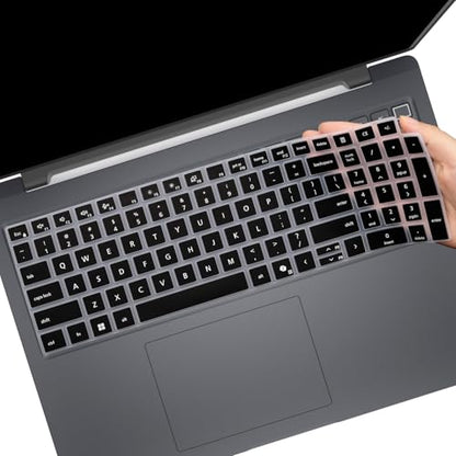 Keyboard Cover for 16" Dell Pro 16/Pro 16 Plus/Pro Max 16 PB16250 PB16255 PC16250 PC16255 MC16250 MC16255 & Dell Pro Max 18 Plus MB1825 18" (NOT FIT Pro 16 Premium DA16250, Dell Pro 3/5/7 16") - color: Black