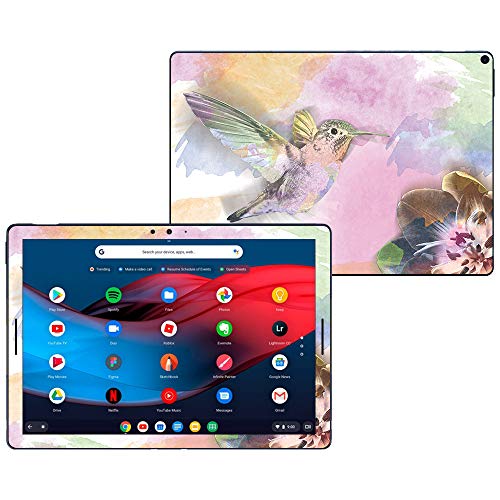 MightySkins Skin Compatible with Google Pixel Slate 12.3" (2018) - Water Color Mocking | Protective, Durable, and Unique Vinyl Decal wrap Cover | Easy to Apply, Remove | Made in The USA - color: Water Color Mocking