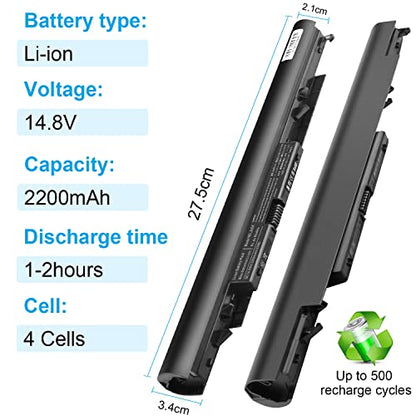 JC04 919700-850 Laptop Battery for JC03 JC04 919681-421 HSTNN-LB7V HSTNN-DB8E HSTNN-H7BX HSTNN-L67N HSTNN-PB6Y TPN-C129 TPN-C130 TPN-W129 TPN-W130 17-BS049DX 17-BS011DX 17-bs067cl 250-G6 3inr19/66 - size: 10.3*1.56*0.85inch JC04