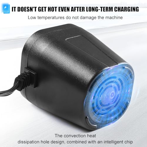 Ankuee 150W Car Power Inverter, 12V DC to 110V Vehicle Plug Outlet Adapter with Dual USB & Type-C & Voltmeter, Automotive Fast Charger Power Converter for Computer Laptop Phone