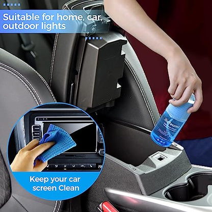 TV Screen Cleaner, Non-Drip Touchscreen Spray with Wiper for CD Disc Laptop Phone Tablet Computer Lens(200ml) - color: 200ml (Pack of 1)