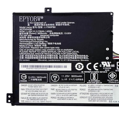 L17M3PB0 Laptop Battery 42Wh 5B10W67369 SB10W67186 5B10S73396 | Compatible with Lenovo 100e Chromebook 1st / 300e 2nd Gen Chromebook C340-11 S340-14 / 500E 1st Gen Series L17L3PB0 L18D3PG1
