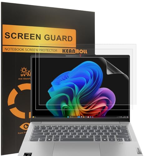 KEANBOLL 3-Pack Matte Anti-Glare Screen Protector for 2025 Lenovo IdeaPad Slim 3/3i/5/5i 14" Laptops - Compatible with Models: 14IRU10/14AHP10/14ARP10/14IRH10/14AKP10/14IRH10R