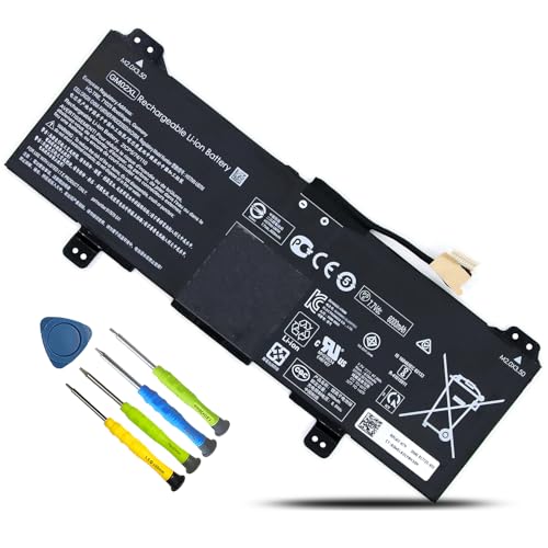 GM02XL GB02XL 917725-855 Laptop Battery Replacement for HP Chromebook 14 G5 14-CA000NA 11 G6 G7 EE X360 11 G1 Series L42583-005 HSTNN-DB7X HSTNN-UB7M L42550-541 L42583-002 7.7V 47.3Wh - size: 7.71*2.24*0.26inch GM02XL