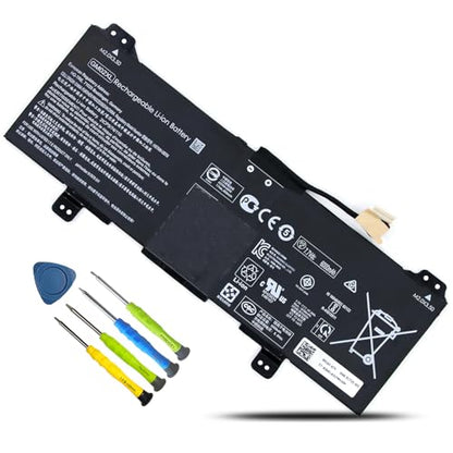 GM02XL GB02XL 917725-855 Laptop Battery Replacement for HP Chromebook 14 G5 14-CA000NA 11 G6 G7 EE X360 11 G1 Series L42583-005 HSTNN-DB7X HSTNN-UB7M L42550-541 L42583-002 7.7V 47.3Wh - size: 7.71*2.24*0.26inch GM02XL