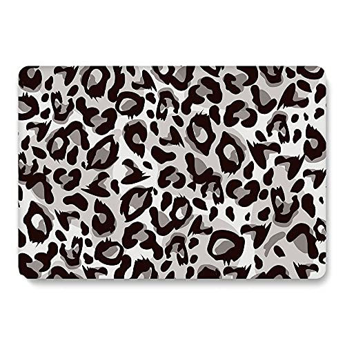 Case Compatible with MacBook Pro 13 inch 2012 2011 2010 2009 2008 Release with CD-ROM, Plastic Hard Shell Cover & Sleeve Bag & Keyboard Cover Skin for MacBook Pro 13 A1278,Leopard - color: Leopard 1, size: A1278(Pro 13 w/CD-ROM 2008-2012)