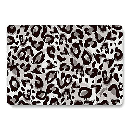 Case Compatible with MacBook Pro 13 inch 2012 2011 2010 2009 2008 Release with CD-ROM, Plastic Hard Shell Cover & Sleeve Bag & Keyboard Cover Skin for MacBook Pro 13 A1278,Leopard - color: Leopard 1, size: A1278(Pro 13 w/CD-ROM 2008-2012)