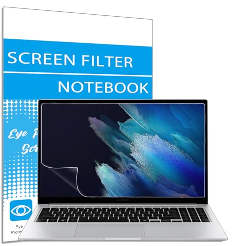 i-Tensodo 2 Pack Anti Glare Screen Protector For 15.6 inch Samsung Galaxy Book4 / Book3 /Book2 Pro 360 2-in-1 Laptop, Eye Protection Anti Glare Filter - color: Anti Glare