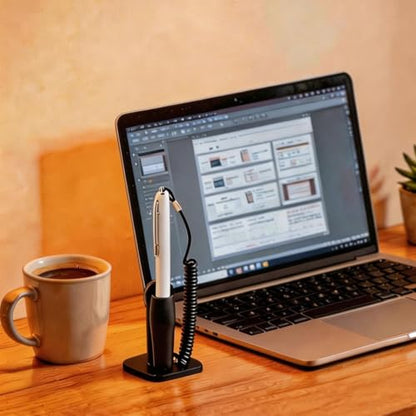 Tounch Screen Pen, Stylus Pen with Tether, High Sensitivity Capacitive Touch Screen Stylus with Holder for Tablet Laptop Mobile Phone GPS
