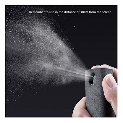 YTT Touchscreen Mist Cleaner, Screen Cleaner, for All Phones, Laptop and Tablet Screens,Two in One Spray and Microfiber Cloth 2 Pieces