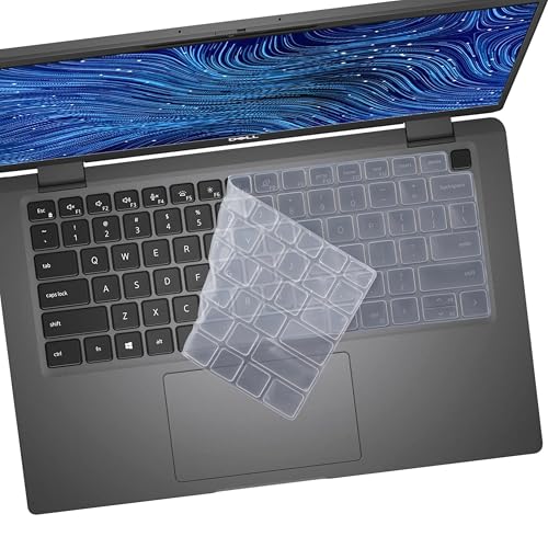 Keyboard Cover for Dell Latitude 3000 3340 13.3"(2023), Dell Latitude 5320 5330 5340 5350 13.3, Dell Latitude 7320 7330 7340 7350 13.3", Dell Latitude 7340 13.3" Laptop Keyboard Protective Skin-Clear - color: Clear