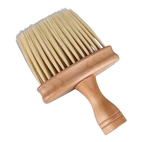 Keyboard Cleaning Brush, Wooden Piano Cleaner Brush, Instrument Dusting Brush Anti-Static Double Sided Ultra Soft Brush, Universal Guitar Laptop Synthesizers Keyboard Brush