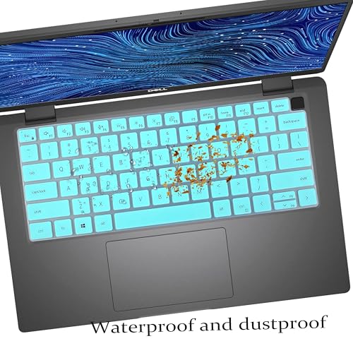 Keyboard Cover for Dell Latitude 3000 3340 13.3"(2023), Dell Latitude 5320 5330 5340 5350 13.3, Dell Latitude 7320 7330 7340 7350 13.3", Dell Latitude 7340 13.3" Laptop Keyboard Skin-HotBlue - color: HotBlue