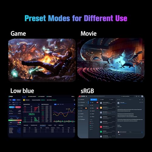 SANSUI Monitor 24 inch 100Hz Computer Monitor丨FHD 1080P PC Monitor丨HDMI丨FreeSync丨HDR丨Earphone Jack丨 Ergonomic Tilt for Home and Office - size: 24 Inch