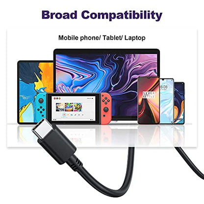 USB-C 65W 45W AC Adapter Laptop Charger for Asus Chromebook ZenBook | For Transformer ExpertBook,C302C C213 C214 C436 C523 ADP-45EW B,UX390UA UX490 UX325 UX393 UX371,B9450FA,T302,Foldable Plug