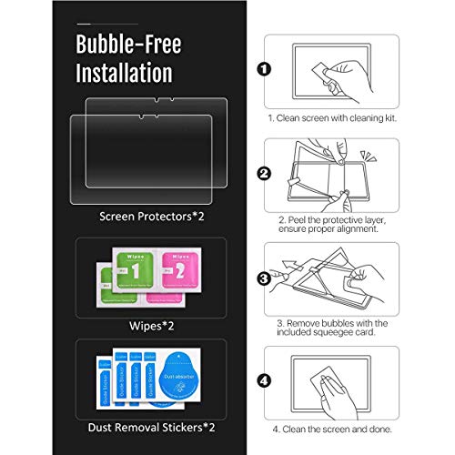 [2-Pack for Asus Vivobook GO 15 E1504FA (15,6") Tempered Glass Screen Protector, 9H Hardness Anti-Scratch Anti-Fingerprint Anti-Bubble Compatible Full Coverage Clear Film.