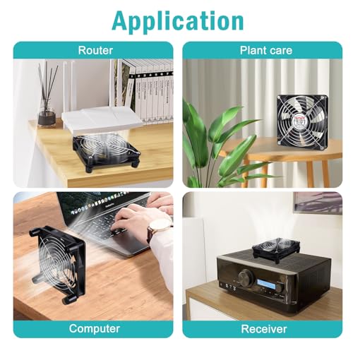 Wathai 140mm USB PC Case Computer Cooliing Fan 5V with Speed Controller | 140mm x 25mm USB Fan for Computer Case Receiver DVR PlayStation Xbox PS4 Router Cabinet Cooling - style: 140mm USB Fan