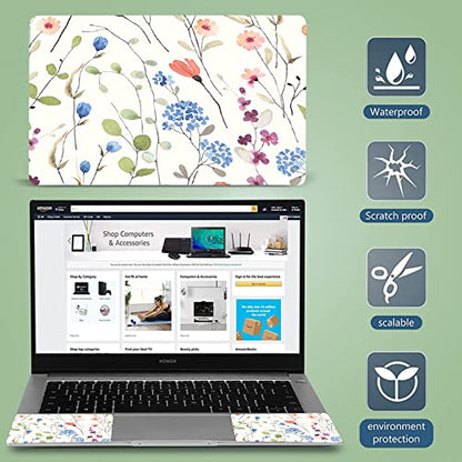 11.6 13 13.3 14 15 15.6 inches Netbook Laptop Skin Sticker Decal Reusable Protector Cover Case for Laptop Notebook chromebook (W-NEK-40) - color: W-NEK-40