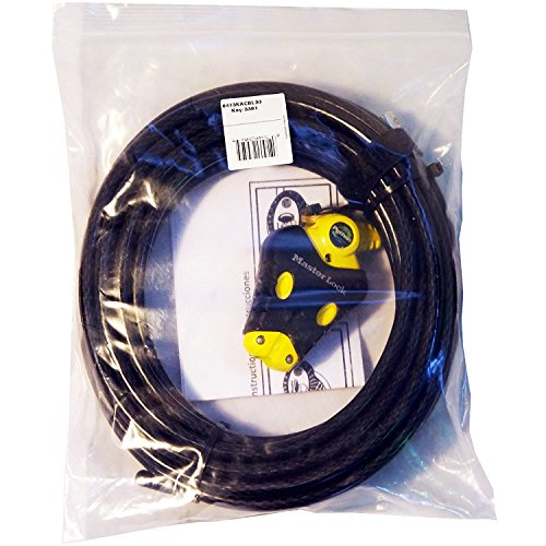 Master Lock - (1) Python Adjustable Cable Lock, 8413KACBL-30 - size: 1-30 ft