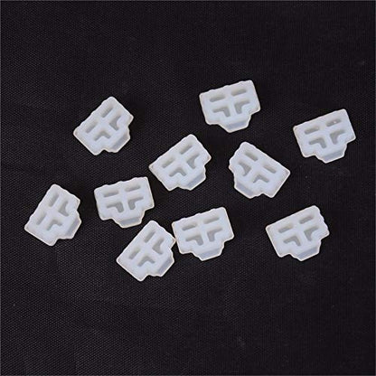 100pcs/lot Ethernet Hub Port RJ45 Anti Dust Cover Cap Protector Plug Dust Plug for Laptop Computer Router RJ45 Connector