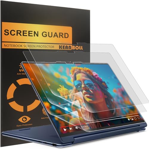 KEANBOLL 3 Pack Matte-Anti Glare Screen Protector for Lenovo Yoga 9i Aura Edition 2-in-1 14" (14ILL10/14ILL11) & Lenovo Yoga 9 14" 2-in-1 Touchscreen Laptop